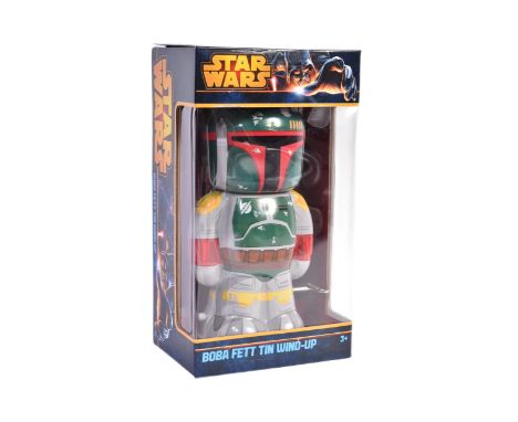 Estate of Jeremy Bulloch - Star Wars - Bulloch's personally owned 2013 Schylling made Boba Fett Tin Wind-Up clockwork tin 'ro