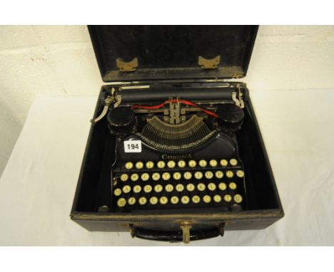 Old Corona typewriter 