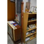 A pair of curtain poles.