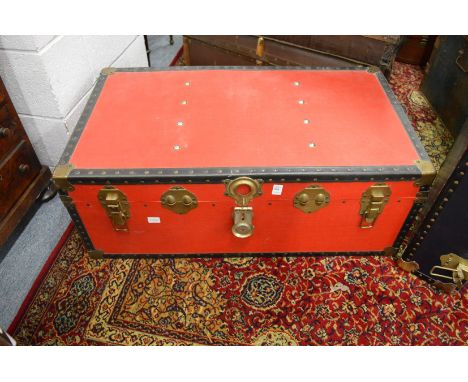 A modern travelling trunk.