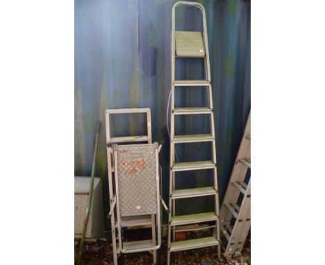 Two step ladders etc.