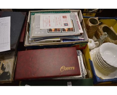 A large quantity of stamps and first day covers.
