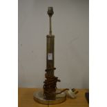 A lamp base.
