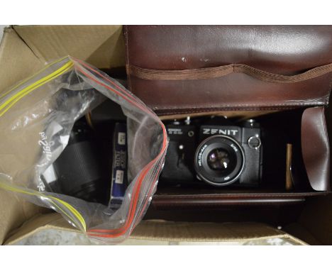 Camera equipment.