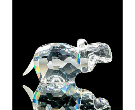 This retired Swarovski small hippo was part of the African Wildlife theme group. The hippo is made from clear crystal and has