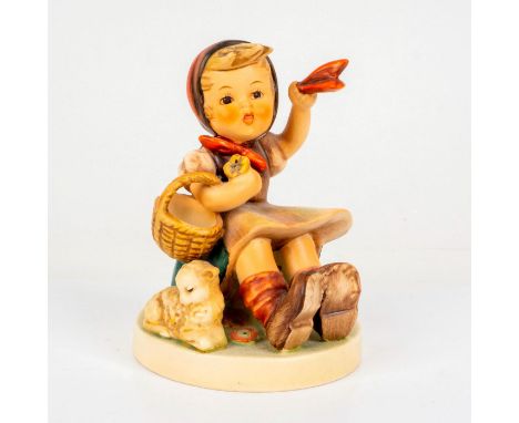 Porcelain hand painted in matte finish. Goebel backstamp. Impressed M. I. Hummel to base. Dimensions: 3.25"W x 5"HManufacture