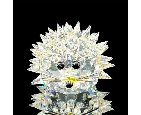 This retired Swarovski crystal tiny (small) hedgehog was made for the USA/Canadian market only. The tiny hedgehog made from c