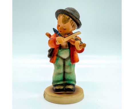 Porcelain hand painted in matte finish. Goebel backstamp. Impressed M. I. Hummel to round base.This item has no reserve. Arti