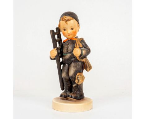 Hand painted in matte finish. Goebel backstamp. Impressed M. I. Hummel to round base. Dimensions: 2.5"W x 6"HManufacturer: Go