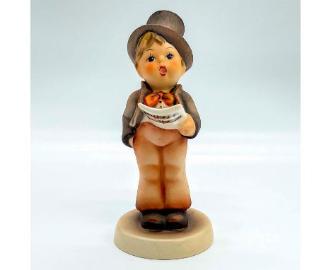Porcelain hand painted in matte finish. Goebel backstamp. Impressed M. I. Hummel to round base.This item has no reserve. Arti