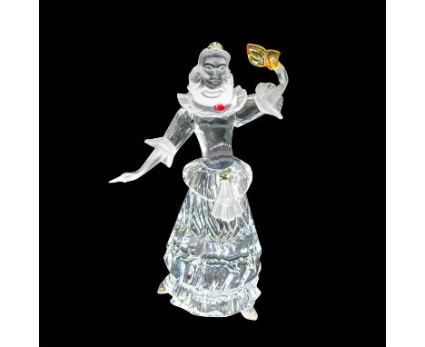 Columbine was the second piece of the Masquerade trilogy and is made from clear, frosted and color crystal. Swarovski etched 