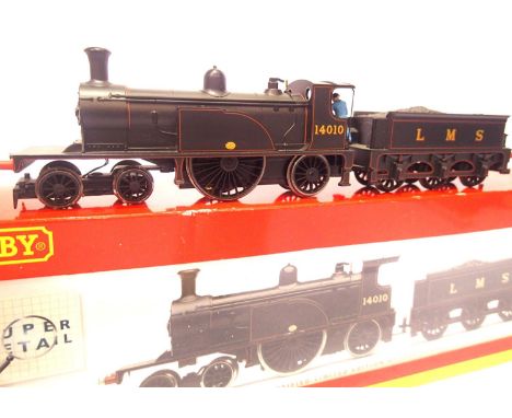 Hornby R2683 Ex Caley Single LMS 14010 Black, limited edition 2000. P&P Group 1 (£14+VAT for the first lot and £1+VAT for sub