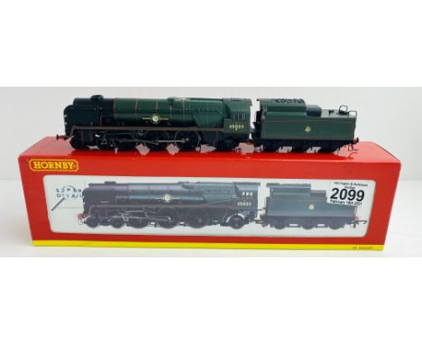 Hornby R2170 'Holland - Afrika Line' Merchant Navy Loco Boxed - No Detail Pack or  Instructions &amp; 1x Side step missing P&