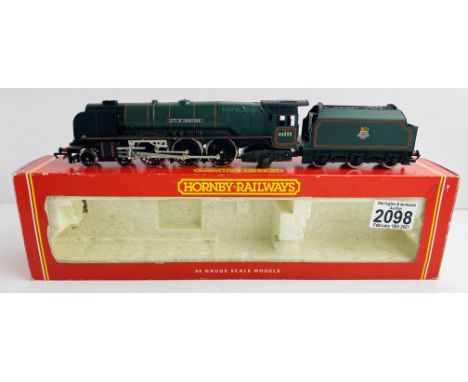Hornby R2015 'City of Hereford' Loco with Detail Pack, Instructions &amp; Boxed - Lacking 1x Handrail on Boiler P&amp;P Group