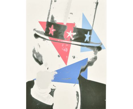 Andy Warhol (1928-1987) 'Uncle Sam', lithograph on Arches paper numbered 81/100 and signed, published by Georges Israel Edite