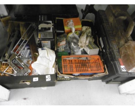 LARGE QTY OF TOOLS, CHARGER ETC.