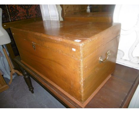 VICTORIAN CAMPHOR WOOD TRUNK