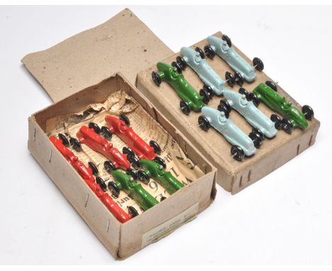 Charbens complete Trade Pack of 12 x Racing Cars to include 4 x green, 4 x red &amp; 4 x light blue issues, as shown. Mostly 