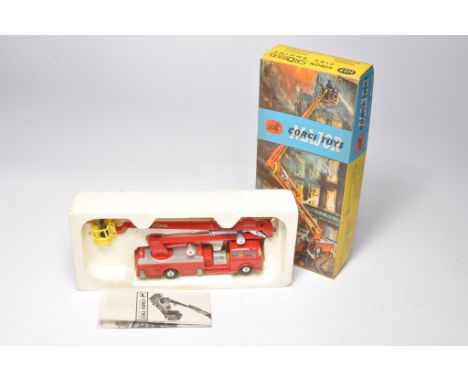 Corgi No. 1127 Simon Snorkel Fire Engine. Red. Displays very good with the odd minor mark of wear. In very good original box,