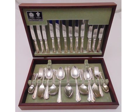A canteen of Arthur Price silver plated flatware for eight place settings