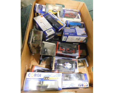 Various Corgi and Vanguard boxed diecast vehicles, Formula 1 cars, etc. (1 box) 