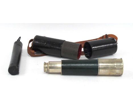 Chadburn of Sheffield Telescope 78.5cm long when extended foreign lightweight example.