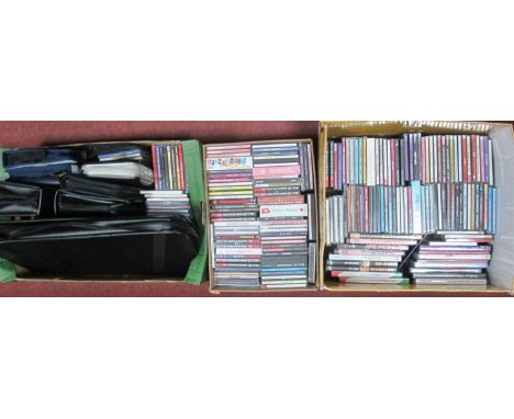 C.Ds- 1950s, Elvis, Sedaka, Peggy Lee, Kenny Rodgers, 1960s, compilations, C.D cases:- Three Boxes.