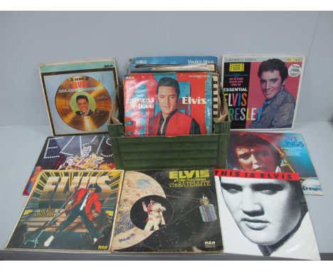 Elvis Presley L.Ps (25) including 'Flaming Star', 'Almost in Love', 'Essential', 'This is', 'Aloha from Hawaii', 'G.I. Blues'