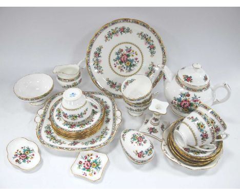 Coalport Ming Rose Tea-Service:- One Tray.