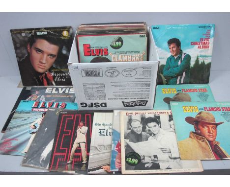 Elvis Presley 78 RPM Records- 'Loving You', 'From Memphis to Vegas', 'Clambake', 'Separate Ways' etc, approximately thirty-fi