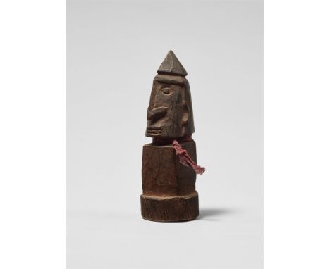 SMALL KORWAR FIGURE15 cm. highProvenanceArnold Wentholt, The NetherlandsLiteratureCorbey, R., "Korwar: Northwest New Guinea r