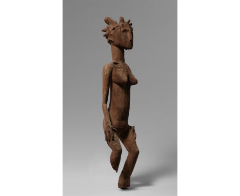 SAKALAVA FEMALE FIGURE, by the master carver Maneraky, son of HoratsySophie Goedefroit has kindly informed us that this figur