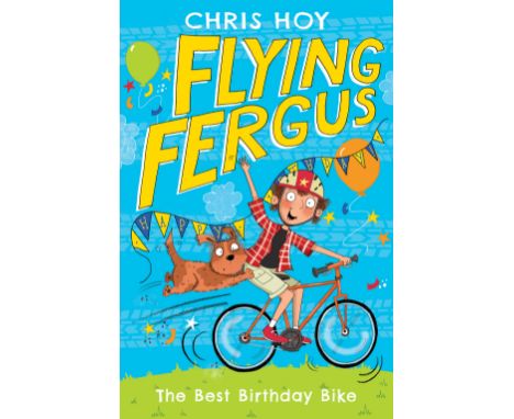 A fantastic opportunity for a child to appear in a fun cycling adventure story for children, written by Olympic cycling champ