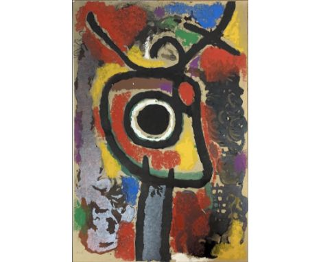 * JOAN MIRÓ, CARTONES 1959-1965 lithograph on paper 32cm x 22cm Unframed.