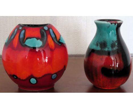 Two pieces of Poole pottery, tallest Approx. 10cms

reasonable used condition 