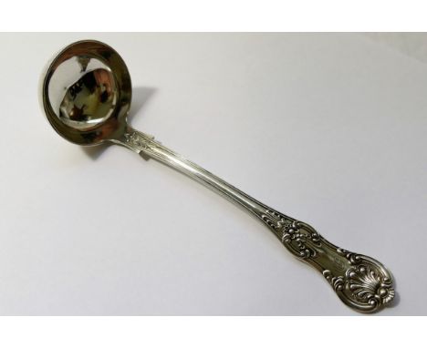 A Victorian Scottish silver Queens pattern Toddy Ladle,  Glasgow 1861, 16.8cm long, 1.61ozt, 50.2g CONDITION REPORT: If you r
