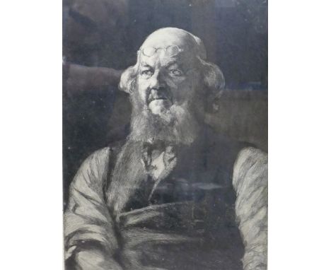William Ainsworth Wildman (1882-1950)'Cheltenham College, Manchester' and a portrait of a manEtchings35cm x 20cm & 36.3cm x 2
