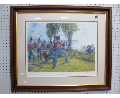 After Brian Palmer Signed Ltd Edition Print, 51st/2nd Yorkshire West Riding/Light Infantry No. 36/1000, signed in pencil lowe