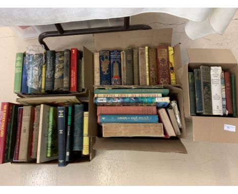 A collection of childrens' books, 19th/20th century, including decorative covers and illustrated works: Kenneth Grahame, Arth