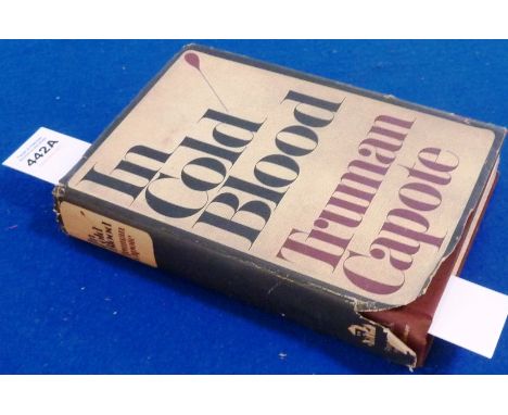 ADDED LOT    Truman Capote, 'In Cold Blood', US first edition, 1965, with dust jacket