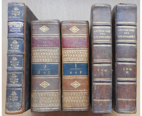 Lacombe, François “Dictionnaire du Vieux Langage François, enrichi de passages tirés des manuscrits en vers & en prose, des a