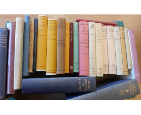 de Vere Stackpole, H. “The Poems of François Villon” translation of, Hutchinson & Co. 1913; Bourdillon, F. W. “The Early Edit