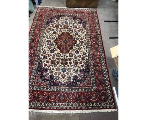 Hand Made Isfahan Antique Carpet 360 X 237cm Isfahan Stands For Beauty  The City And Its Wonderful Buildings And Masterpieces