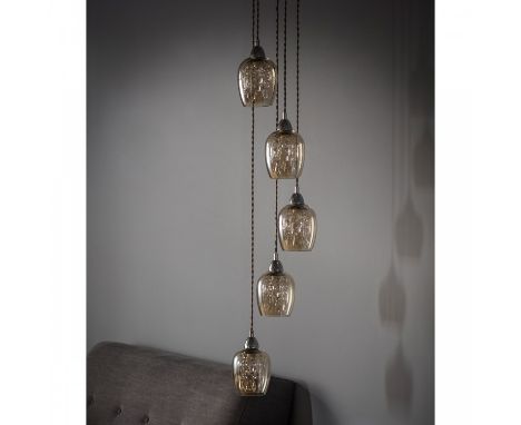 { Option of lots:  1039, 1040 } Salinas Pendant Light A unique and interesting pendent light that is super stylishGlass 18 x 