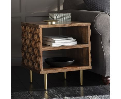 Kerala Side Table The Kerala side table is a stylish yet functional piece of furniture - the open design means this side tabl