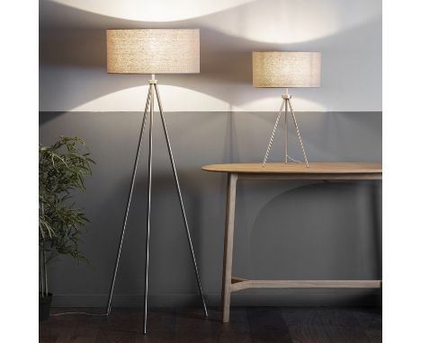 Tri Table Lamp A contemporay style for a modern home; the Tri table lamp is simple yet chic. 35 x 35 x 60cm