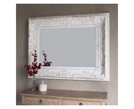 { Option of lots:  1270, 1270a } Westminster Mirror 1800x990mm Vintage Cream For anyone who appreciates the work of the maste