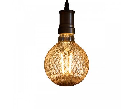 { Option of lots:  549, 550 } E27 Harvard Globe Lamp This Harvard Globe lamp is a twist on the classic silhouetteSteel / Glas