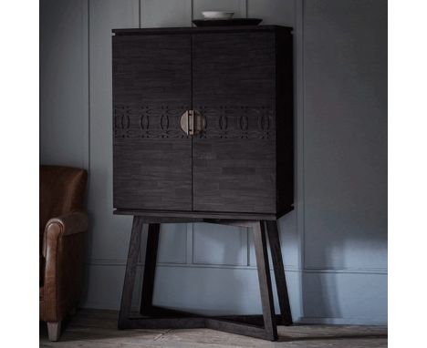 Boho Boutique Cocktail Cabinet The Boho Boutique Cocktail Cabinet is made using Mango solids with mixed timber veneers of Tea