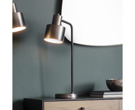 { Option of lots:  1063, 1064 } Selva Table Lamp Silver Add this Selva table lamp to your home for a fresh new look.Steel 16 